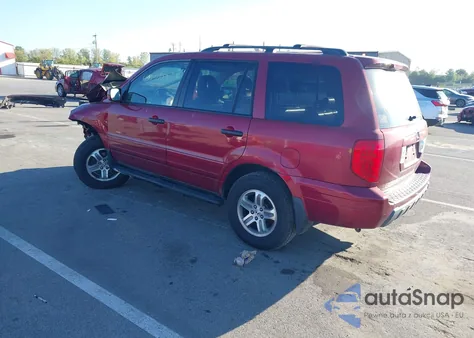 2005 Honda Pilot Exl z USA, uszkodzony, nr VIN 5FNYF18535B035776
